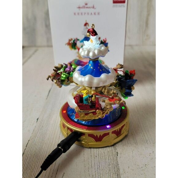 Hallmark Journey to the‎ Stars 2018 Christmas Carnival animated ornament Xmas - Picture 6 of 7